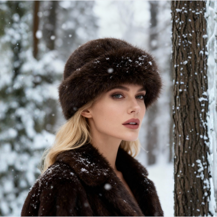 Kora - Stylish Faux Fur Hat