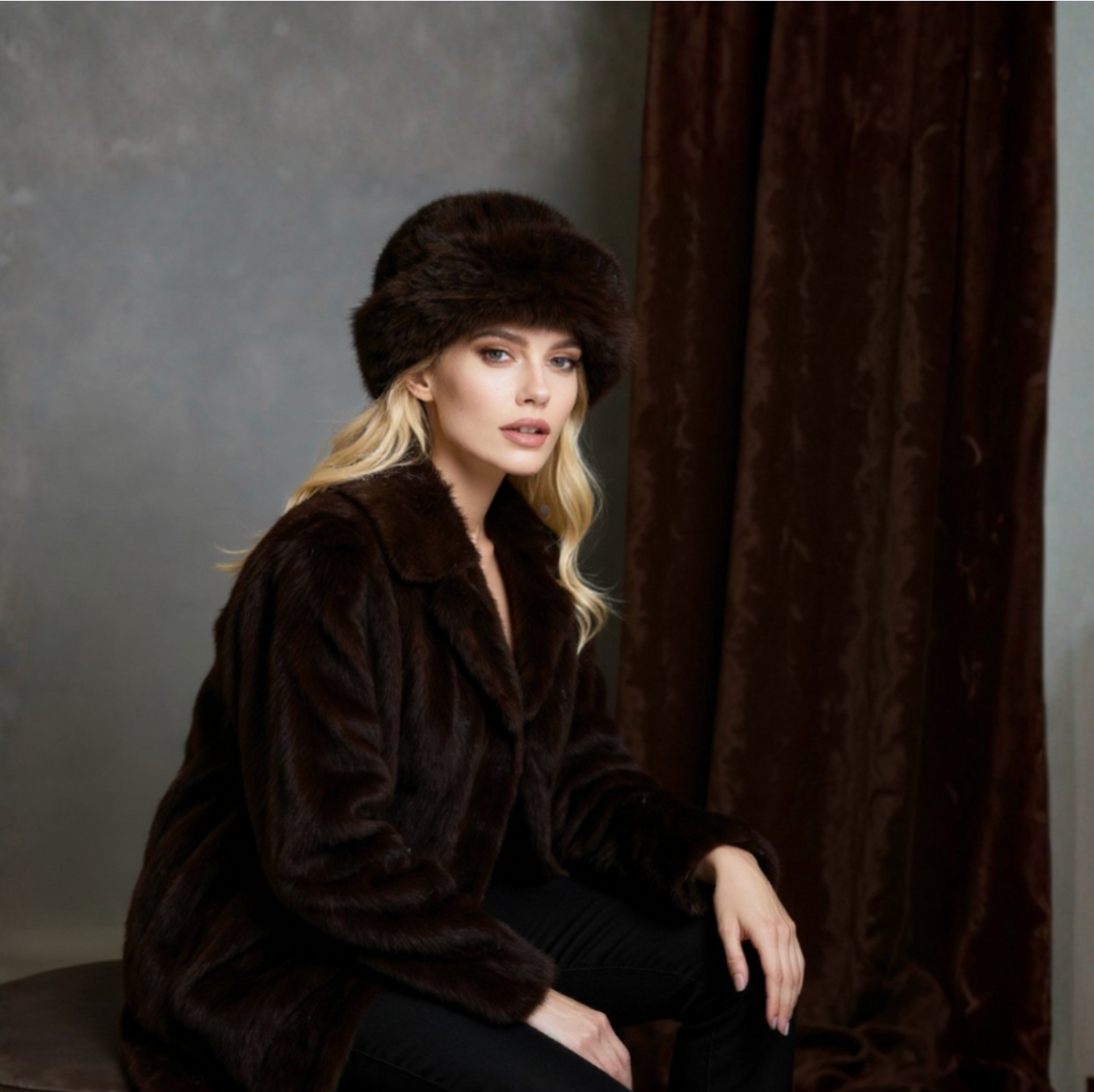 Kora - Stylish Faux Fur Hat