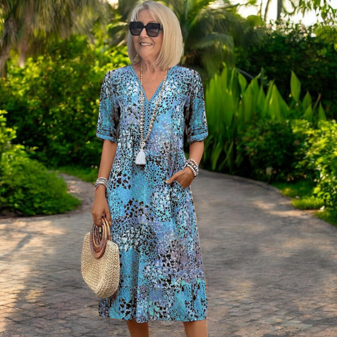 Iris – Lightweight Flattering Flowing Dress