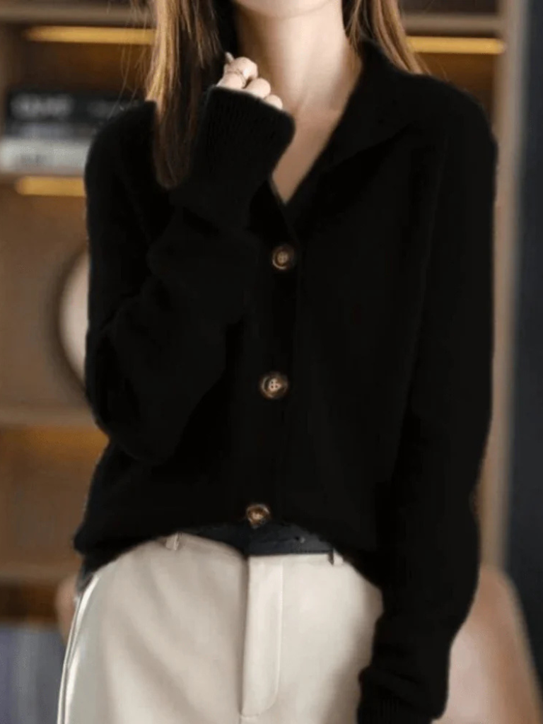 Eveline Button Cardigan