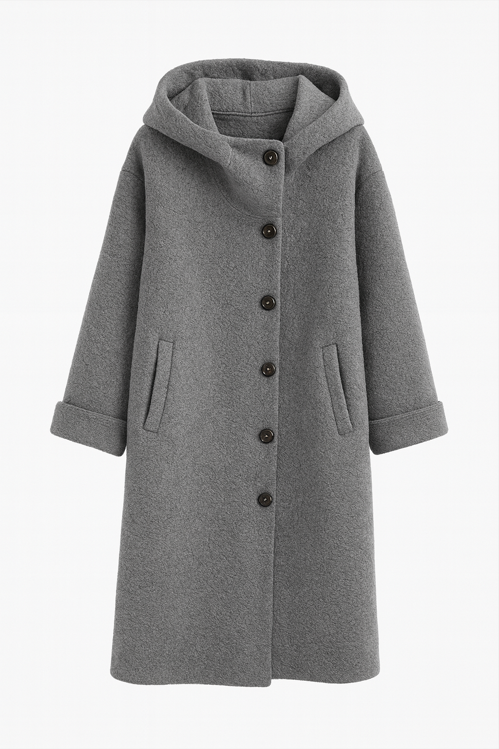 Evelyn | North™ Cozy Button Coat
