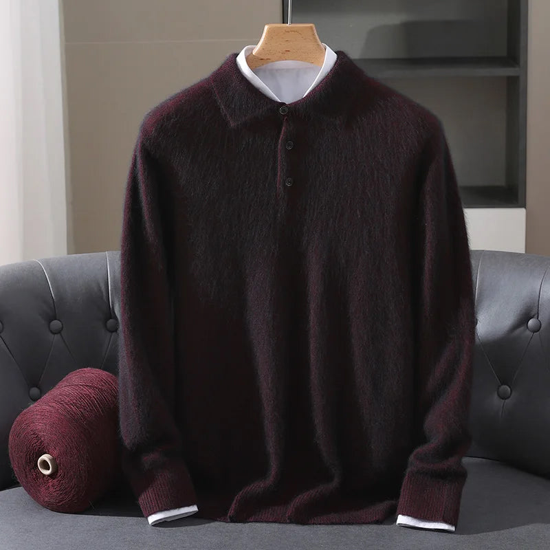 EverWarm Cashmere Polo Sweater