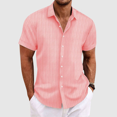 Marcus | North™ Striped Short Sleeve Shirt