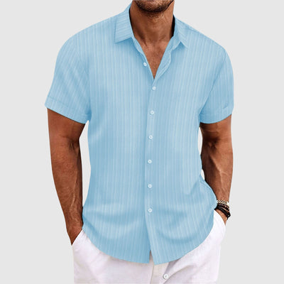 Marcus | North™ Striped Short Sleeve Shirt