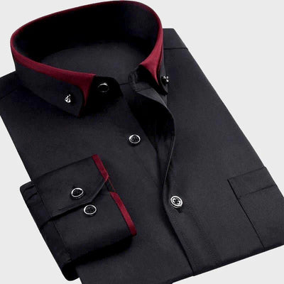 Sebastian | North™ Contrast Trim Dress Shirt