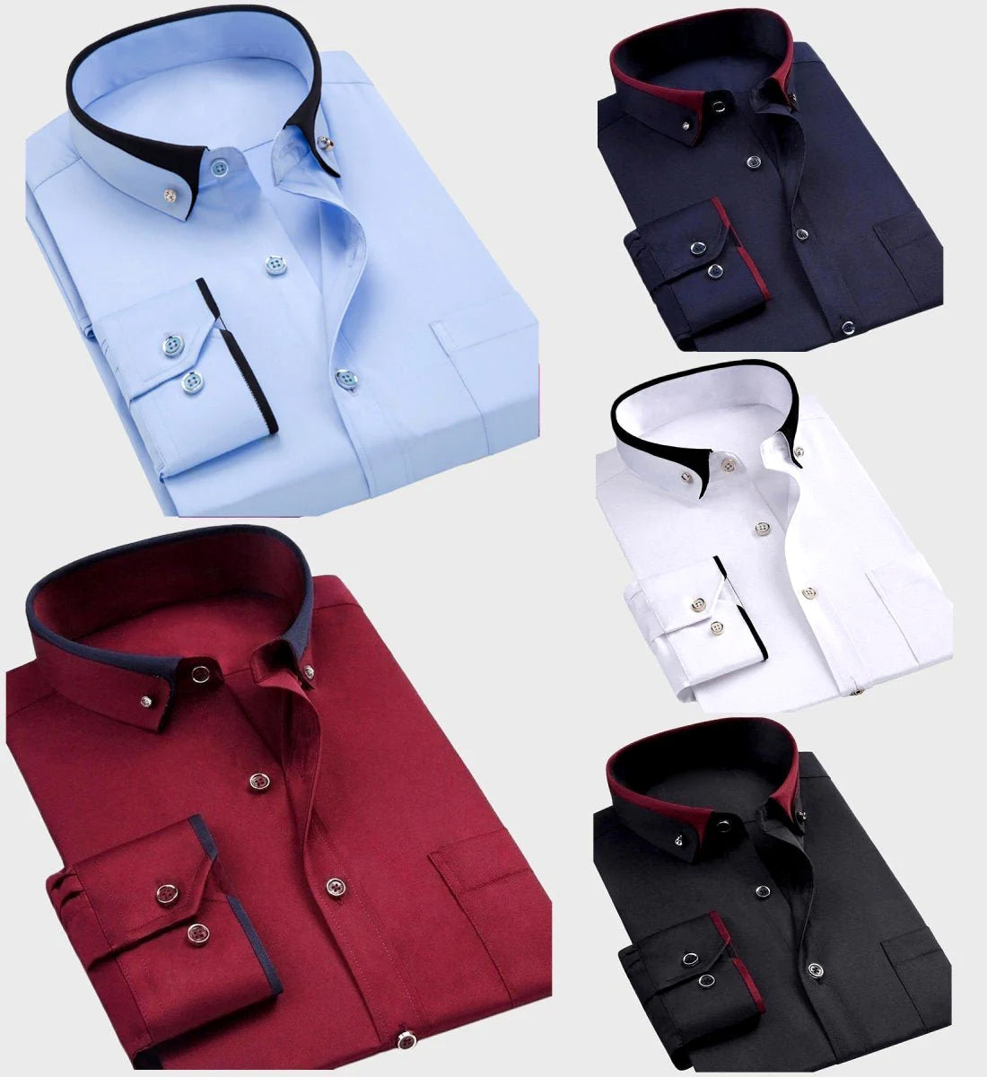 Sebastian | North™ Contrast Trim Dress Shirt