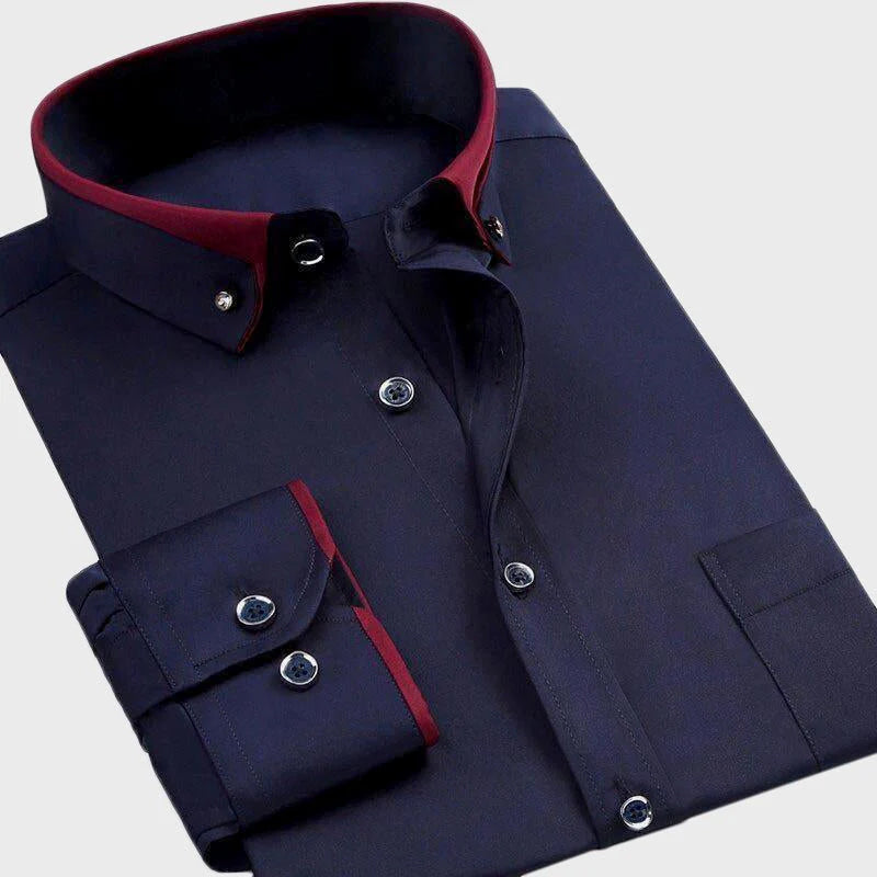 Sebastian | North™ Contrast Trim Dress Shirt