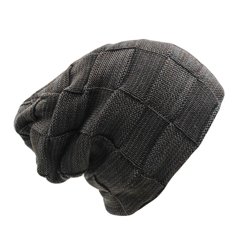 Alpine Weave-Knit Beanie