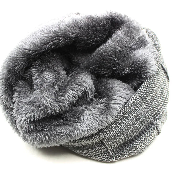 Alpine Weave-Knit Beanie