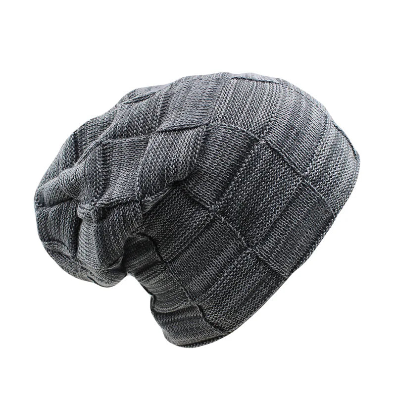Alpine Weave-Knit Beanie