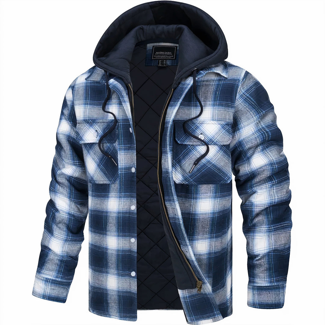 Henry | Quilted Hooded Shirt Jacket