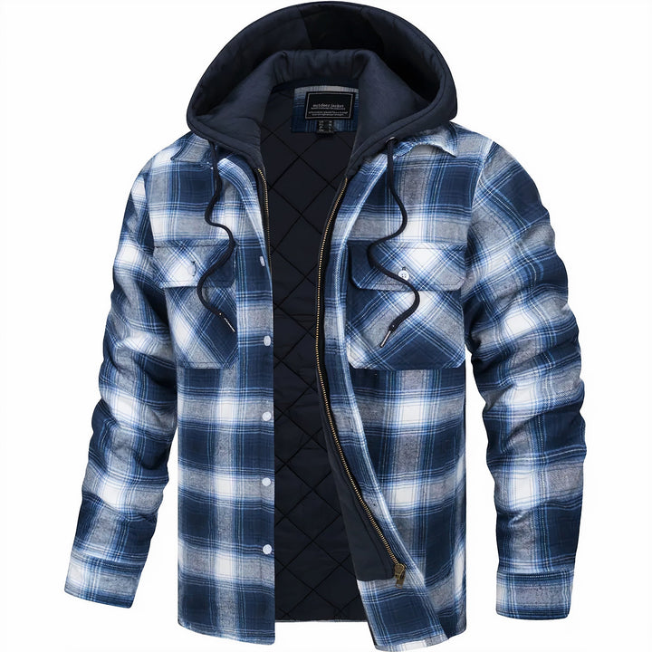 Henry | Quilted Hooded Shirt Jacket