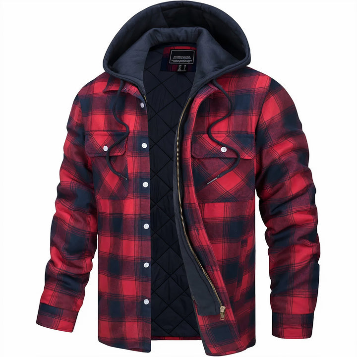 Henry | Quilted Hooded Shirt Jacket