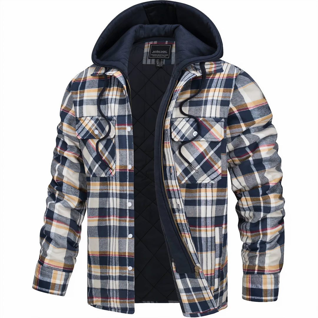 Henry | Quilted Hooded Shirt Jacket