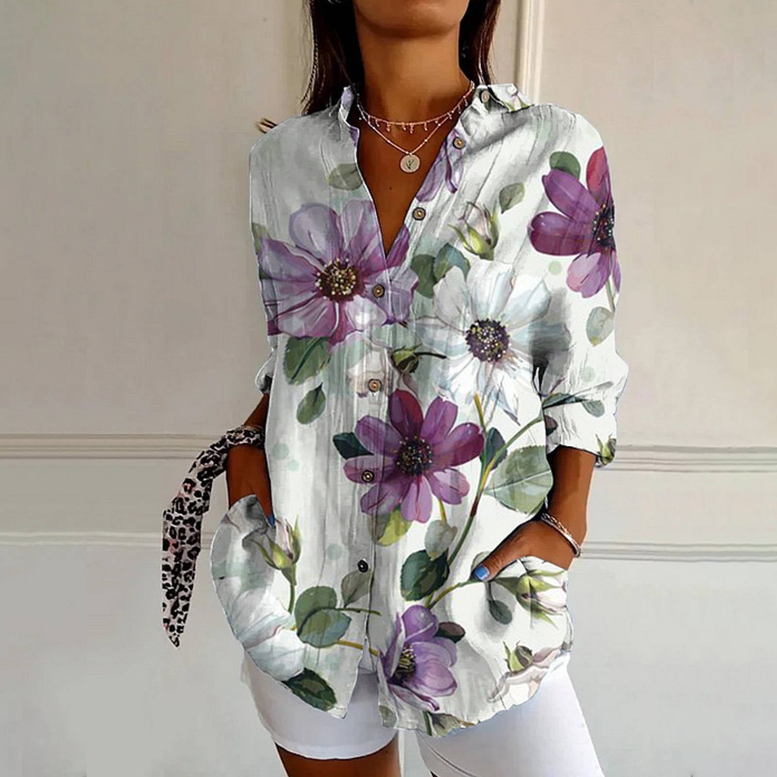L’Arte Fiorita Shirt by Sofia Amoretti