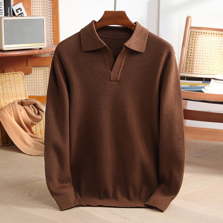 Lorenzo Vitali Knit Polo Sweater