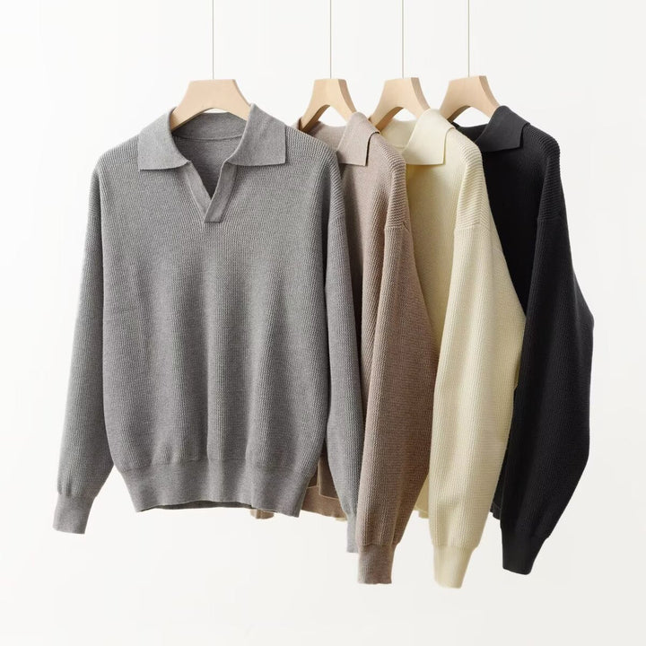 Lorenzo Vitali Luxe Polo Sweater