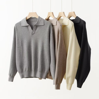 Lorenzo Vitali Luxe Polo Sweater