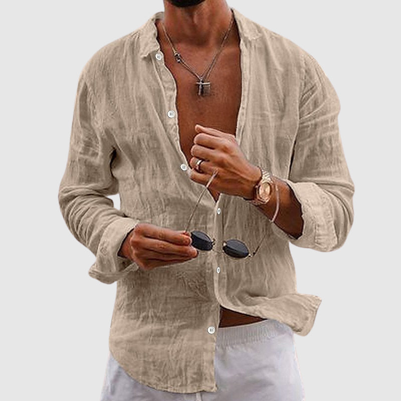 Adrian | North™ Relaxed Linen Shirt