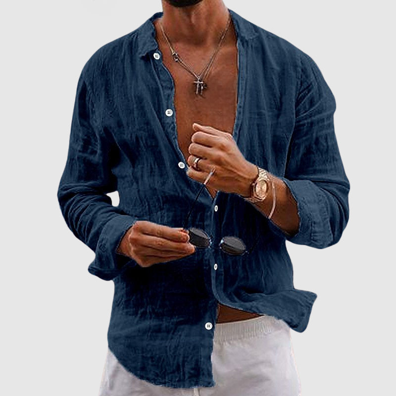 Adrian | North™ Relaxed Linen Shirt