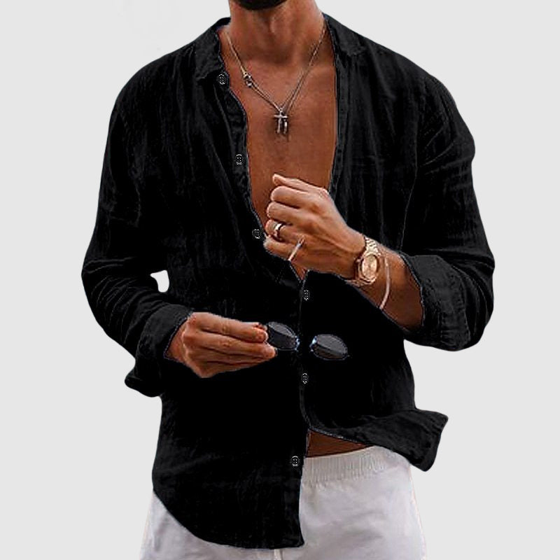 Adrian | North™ Relaxed Linen Shirt