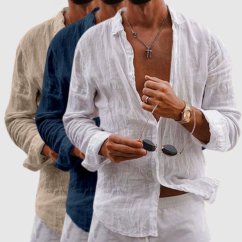 Adrian | North™ Relaxed Linen Shirt