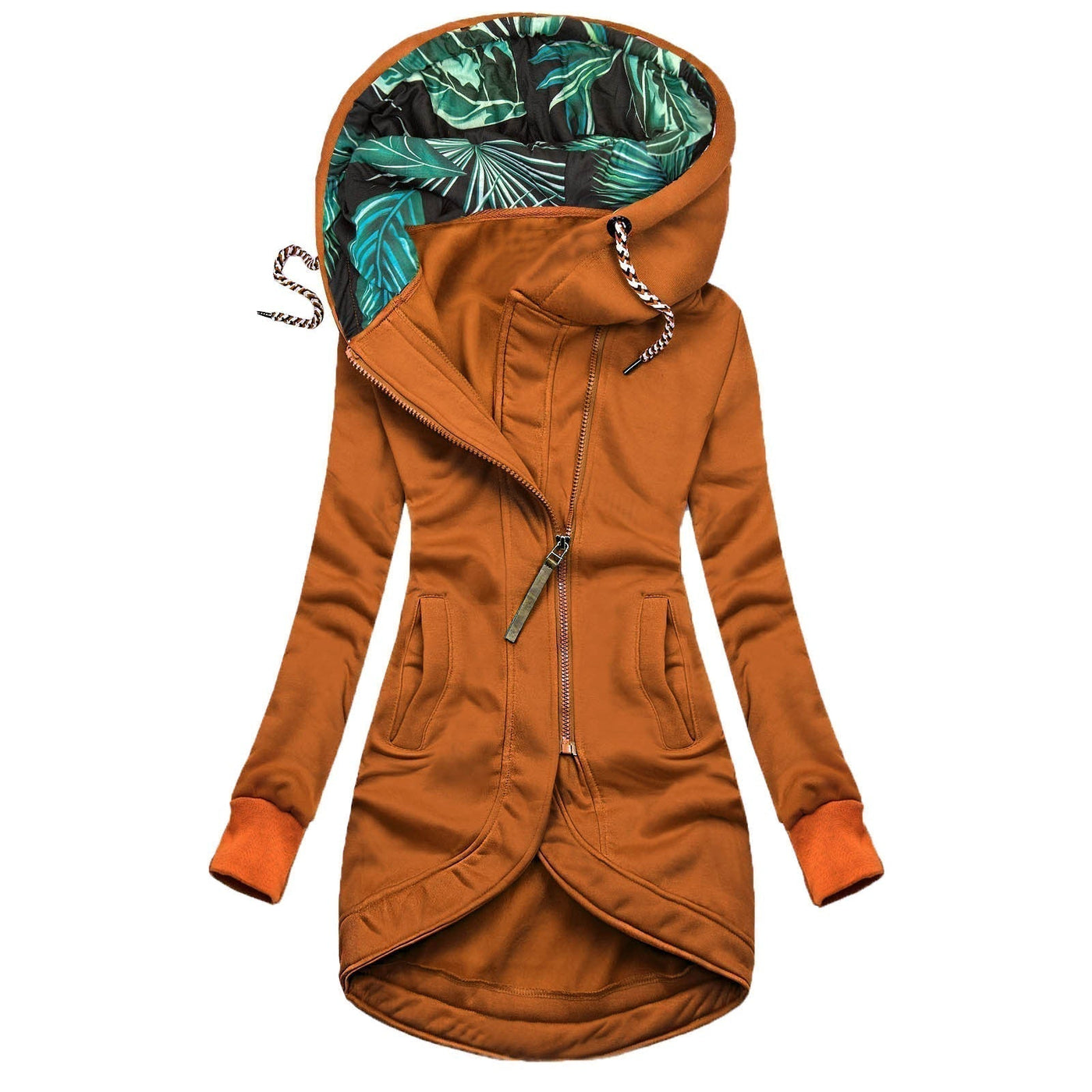 Elaine | Tropical-Lined Winter Jacket