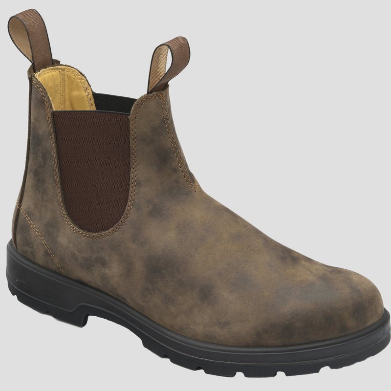 Mason | Men’s Leather Chelsea Boots with Pull Loop