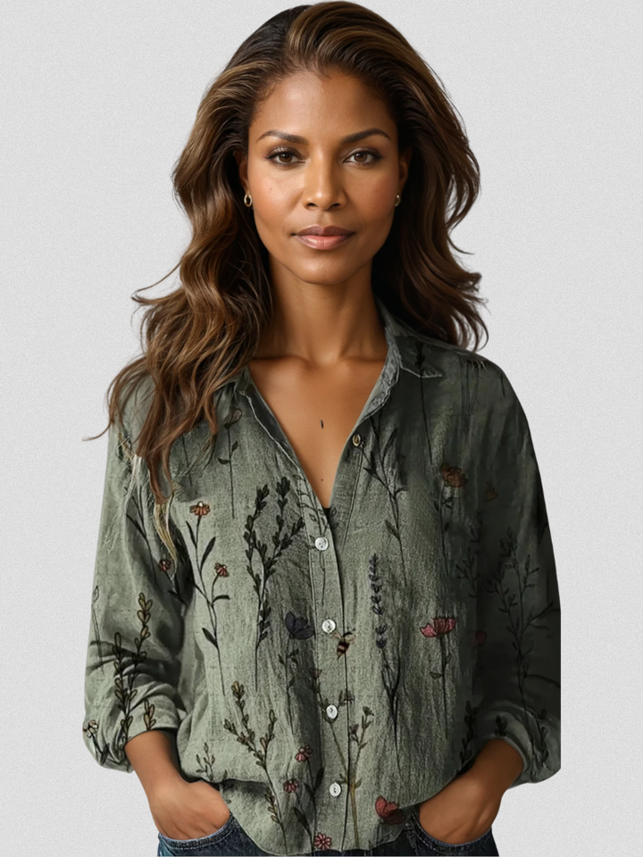 Luna Retro Blouse
