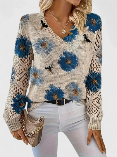 Elara Bloom Sweater