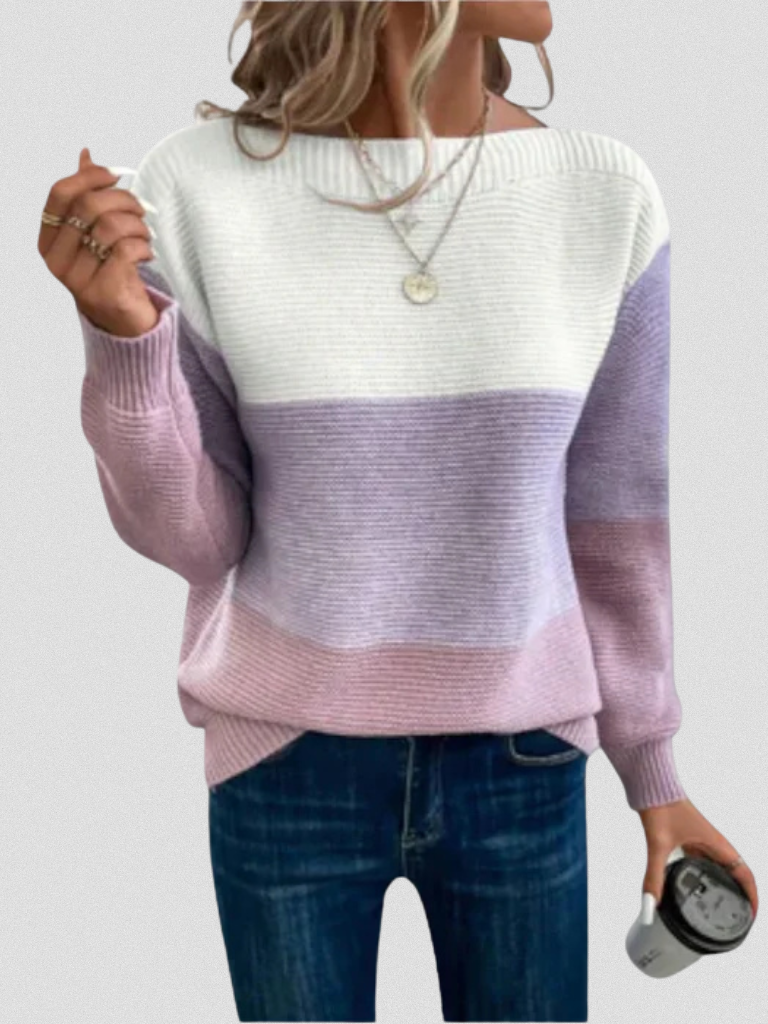 Selene Patchwork Sweater