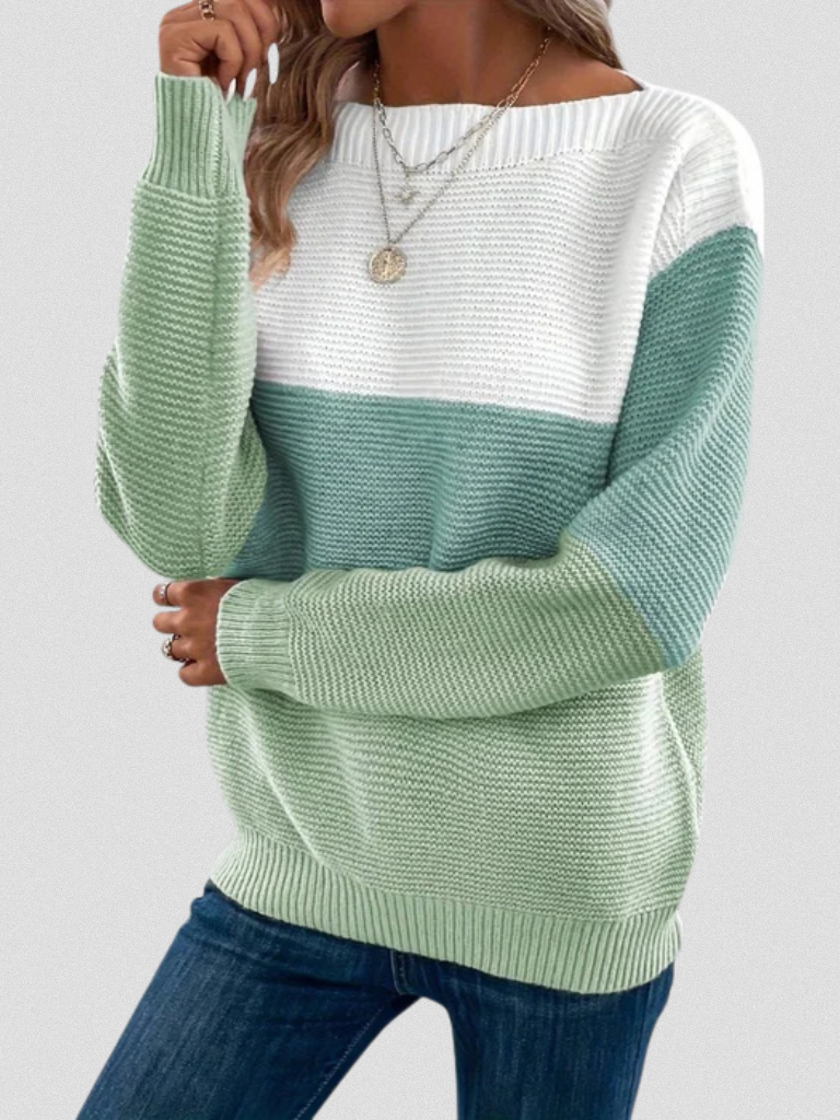 Selene Patchwork Sweater