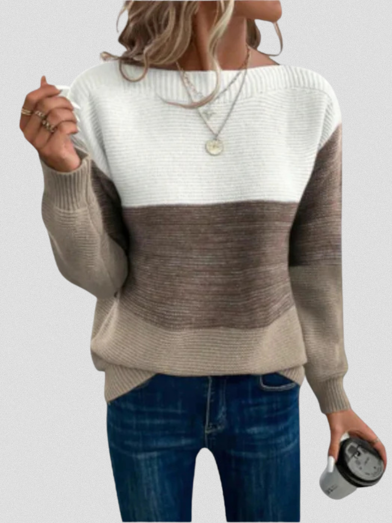 Selene Patchwork Sweater