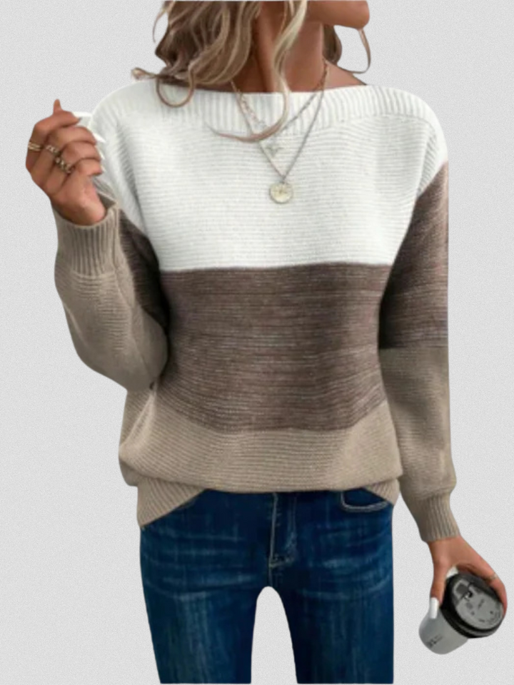 Selene Patchwork Sweater
