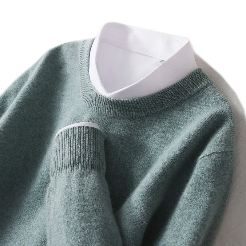 PureWool Men’s Crew Neck Sweater