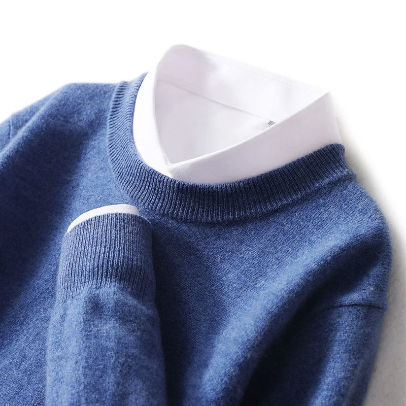 PureWool Men’s Crew Neck Sweater
