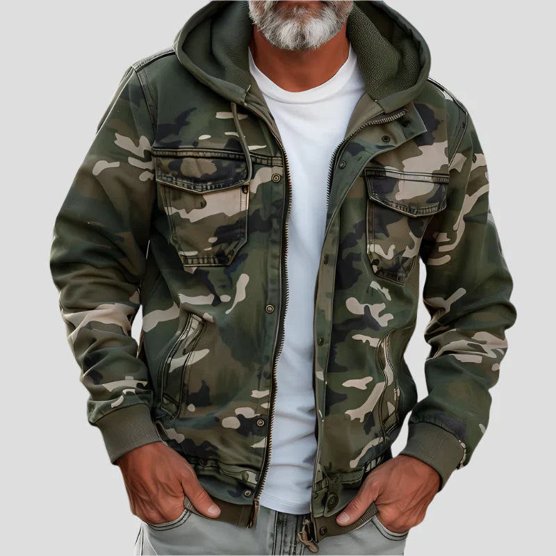 Damian™ Camo Hooded Jacket