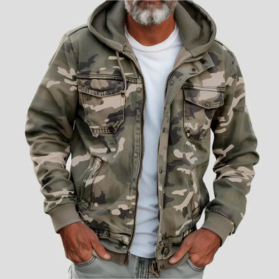 Damian™ Camo Hooded Jacket