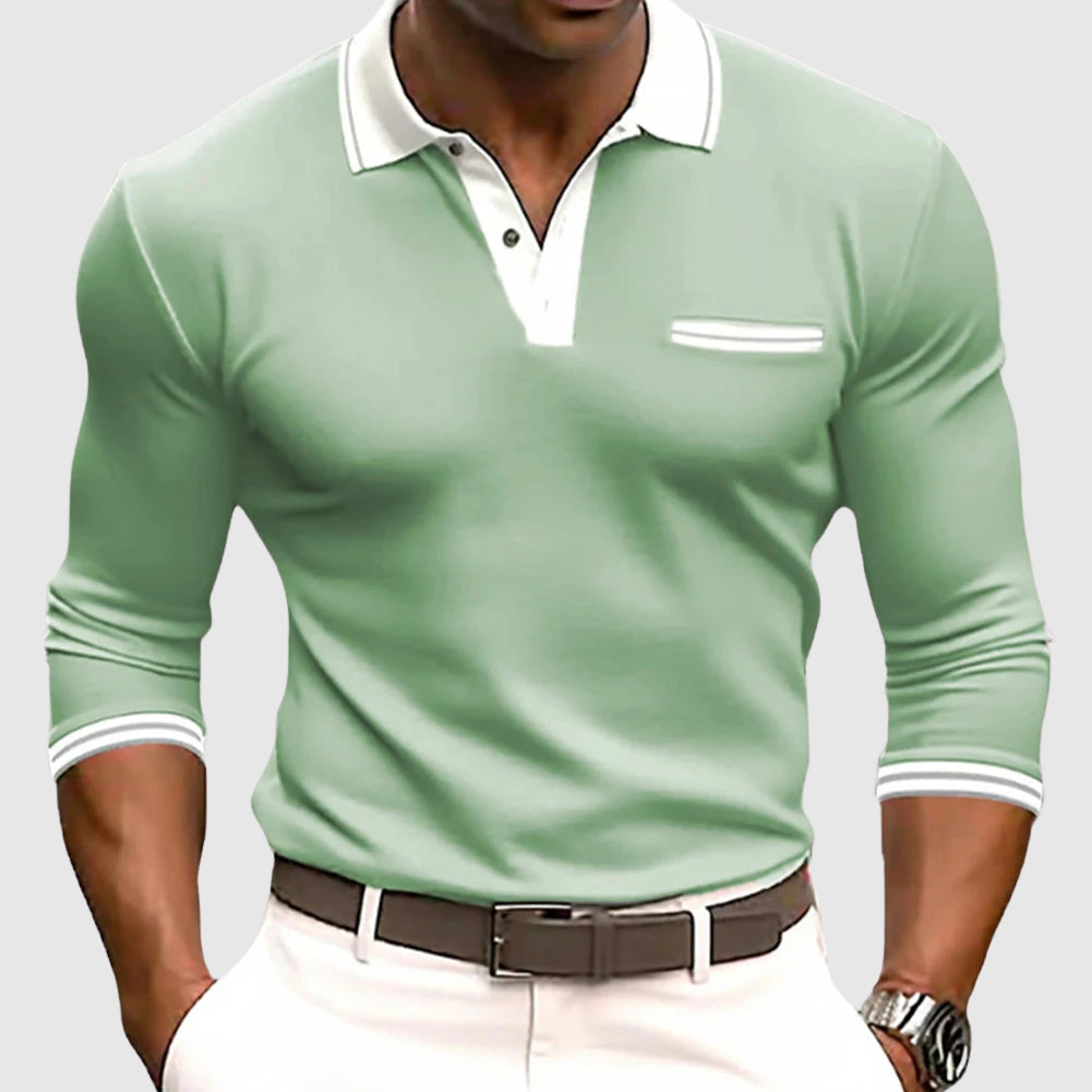 Brendan | North™ Long Sleeve Polo Shirt