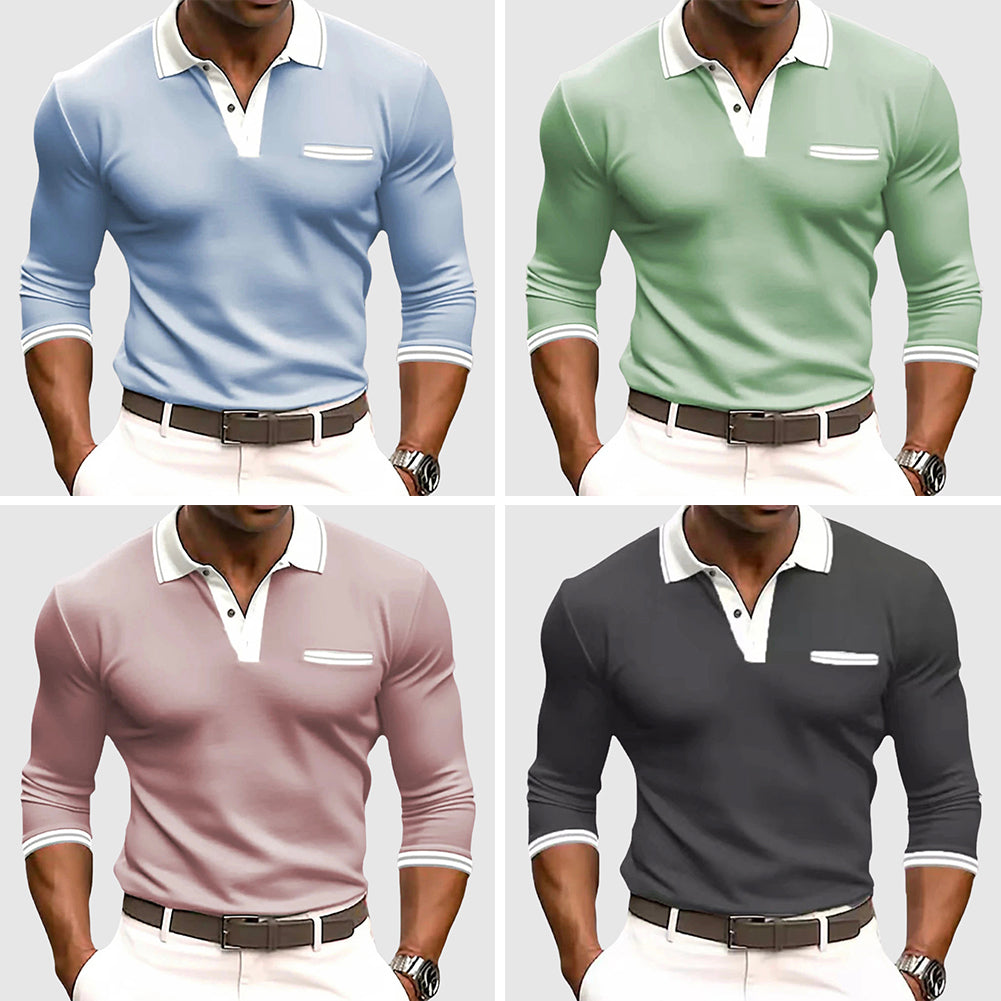 Brendan | North™ Long Sleeve Polo Shirt