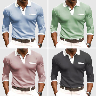 Brendan | North™ Long Sleeve Polo Shirt