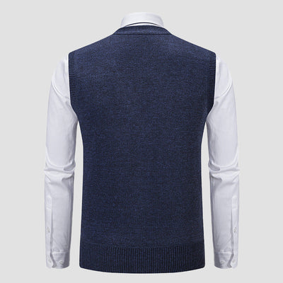 Roberto Russo Diamond Knitted Vest