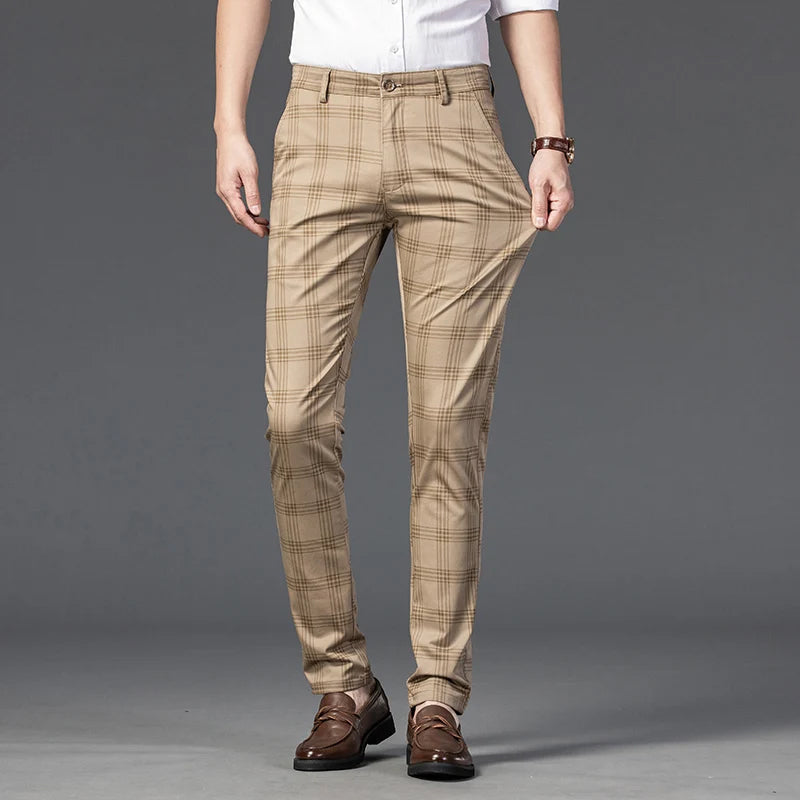 Harrison | North™ Stretch Plaid Trousers