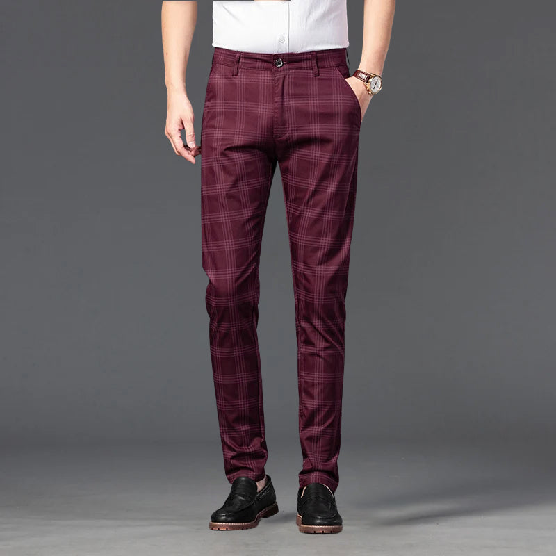 Harrison | North™ Stretch Plaid Trousers