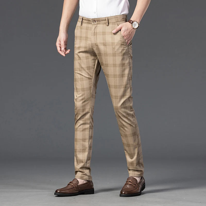 Harrison | North™ Stretch Plaid Trousers