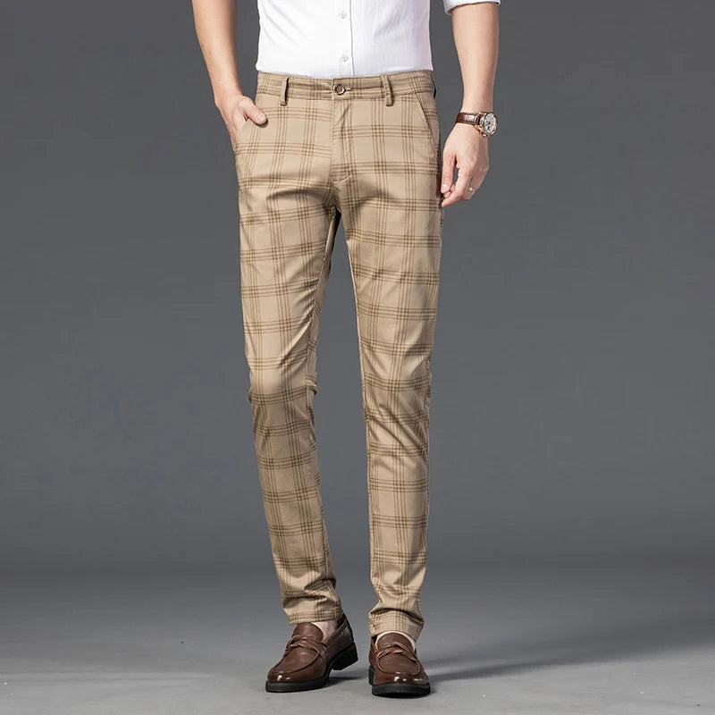 Harrison | North™ Stretch Plaid Trousers