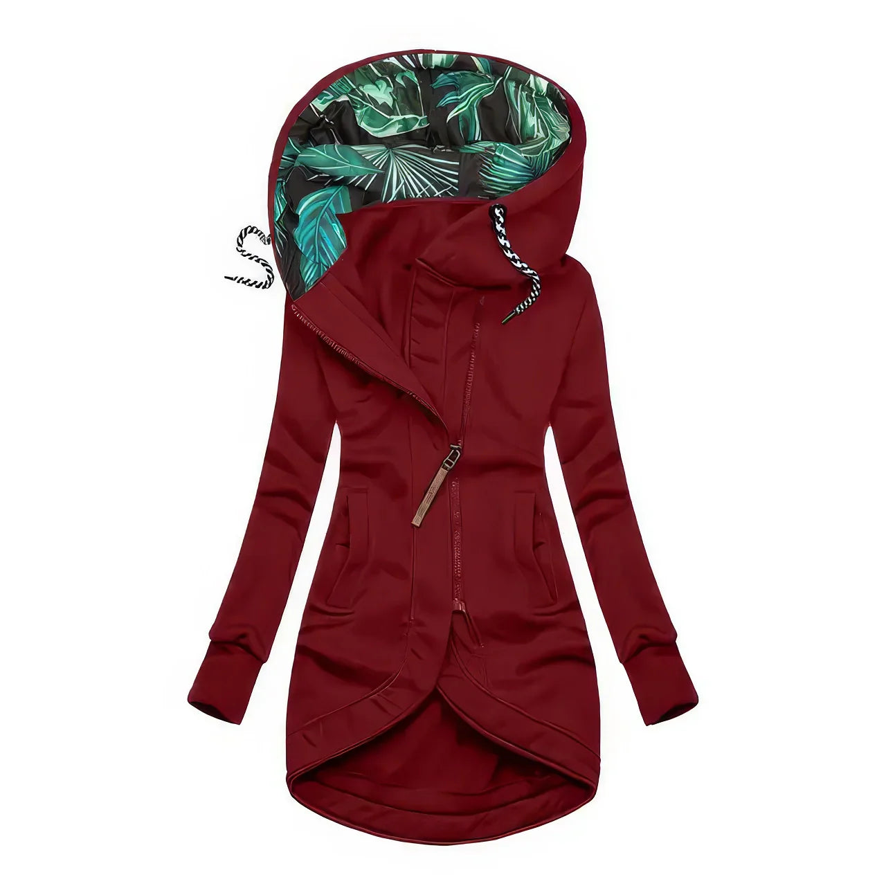 Elaine | Tropical-Lined Winter Jacket