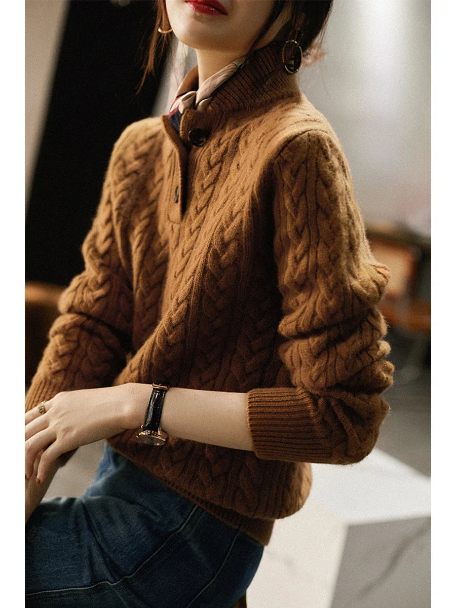 Arden Button-Up Sweater