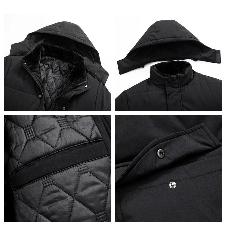Hudson Fur Lined Puffer