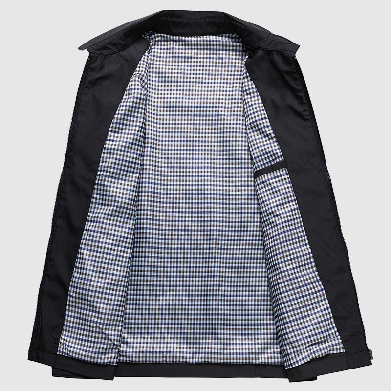 Elliot | North™ Lightweight Checked-Lining Jacket